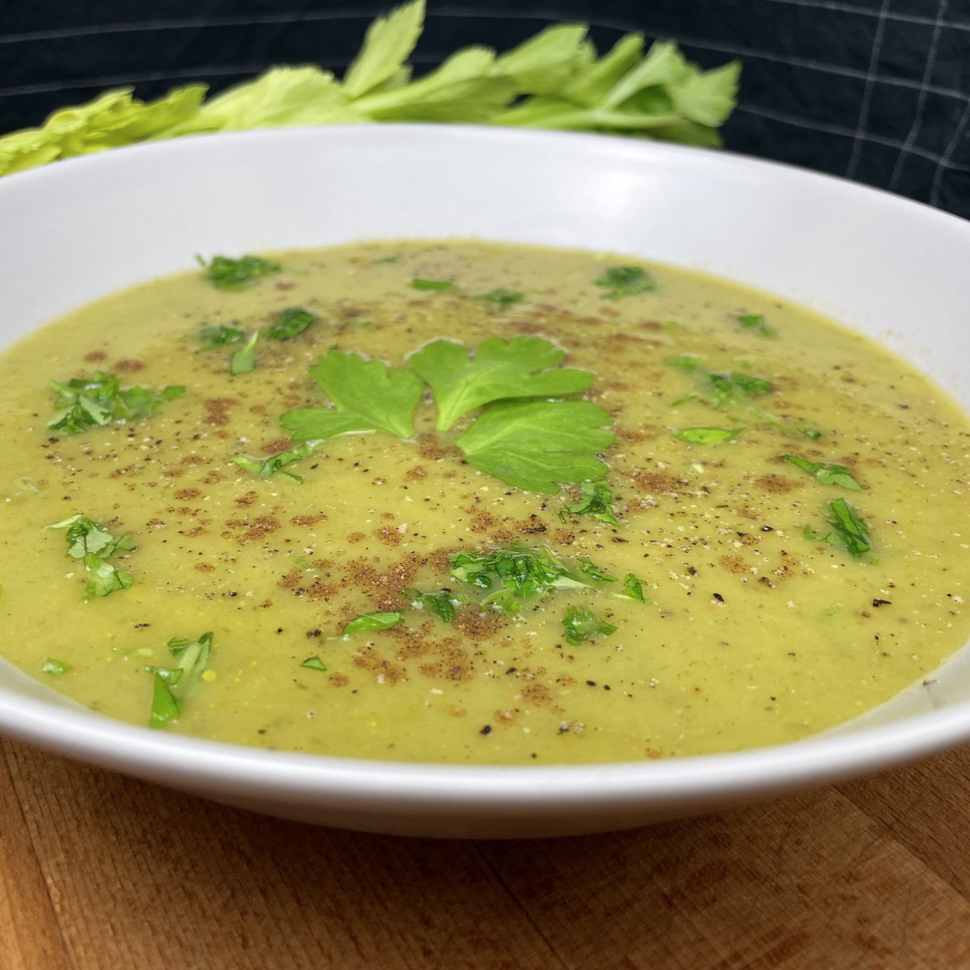 Selleriecremesuppe Selleriecremesuppe