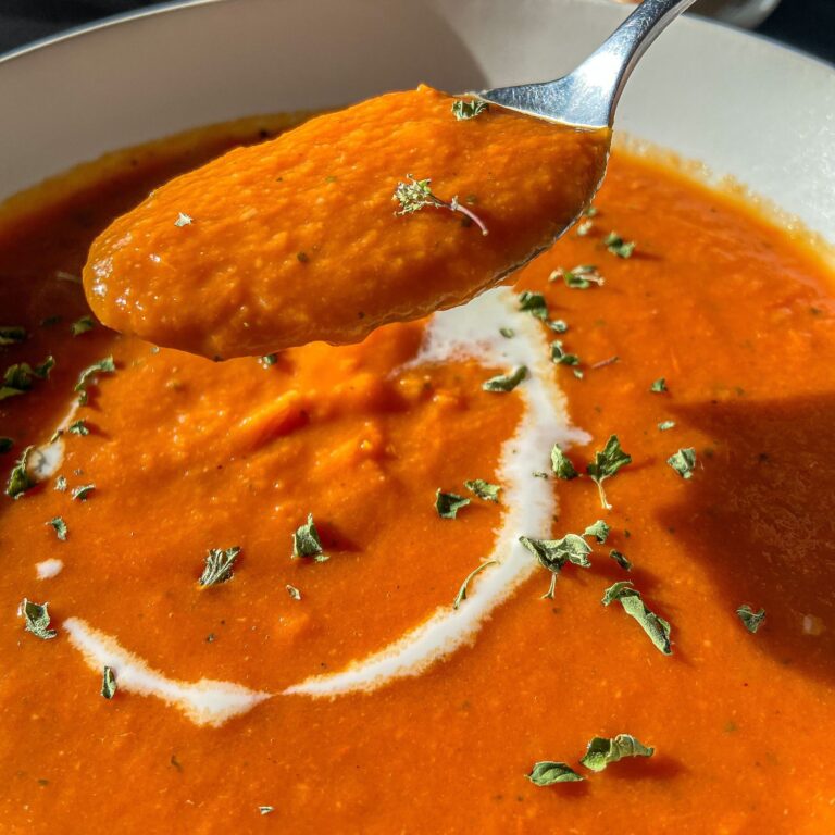 Schnelle Tomatencremesuppe Mit Nur 145 Kalorien: Richtig Lecker Und ...