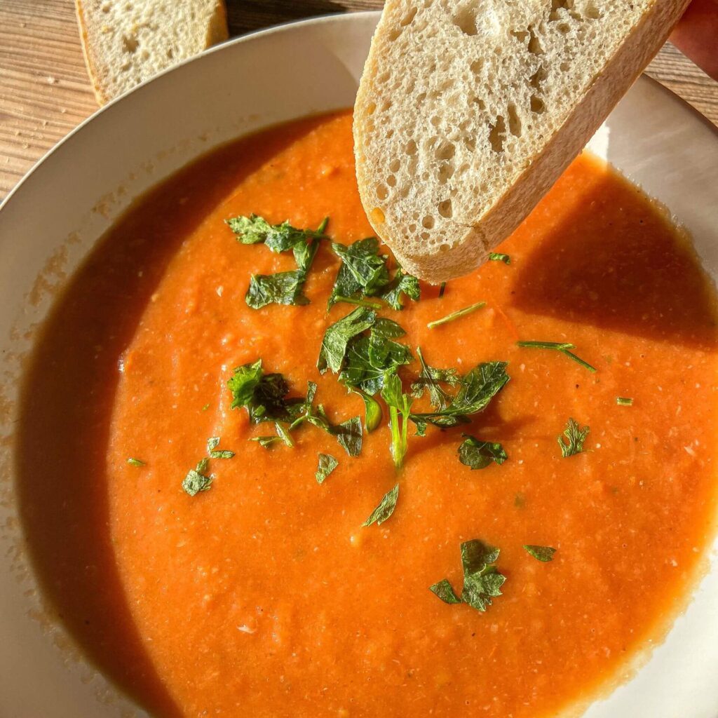 Schnelle Tomatencremesuppe: lecker und gesund