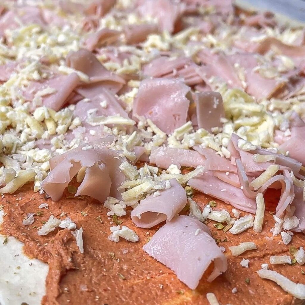 Blätterteig Pizzaschnecken Rezept