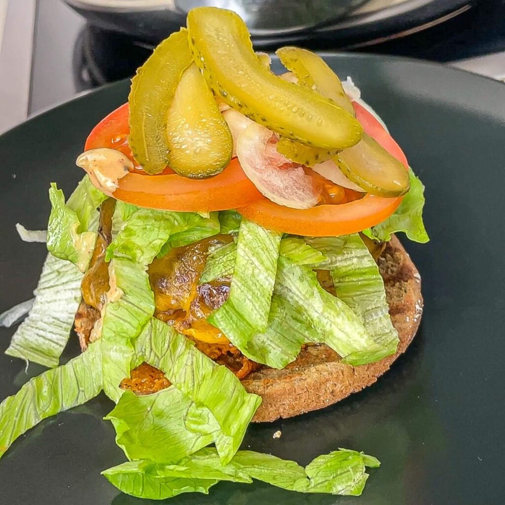 Double Smash Burger Rezept