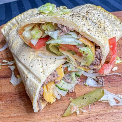 Low Carb Big Mac Rollen