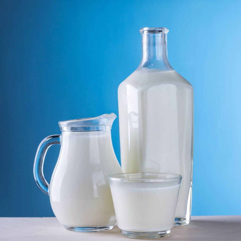 Vitamin D Mangel Lebensmittel-Milchprodukte