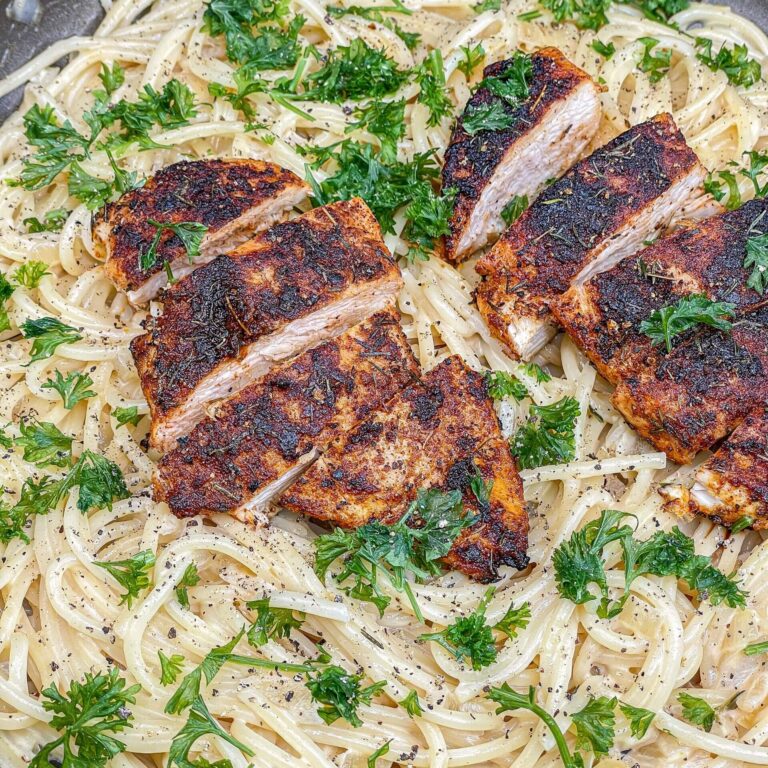 Chicken Alfredo Pasta Rezept