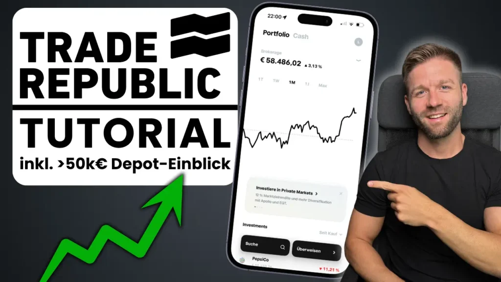 Trade Republic Tutorial für Anfänger - Zinsen, Steuern und Aktien kaufen erklärt