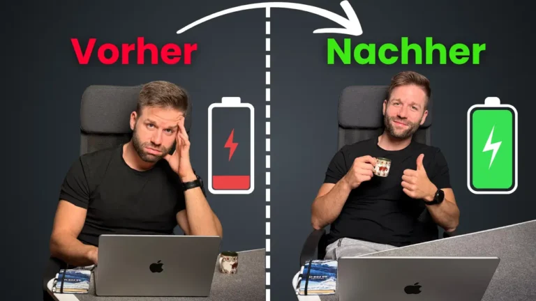 Lukas Haselberger erklärt seine bewährten Zeitmanagement Tipps für mehr Produktivität ohne Stress und Burnout