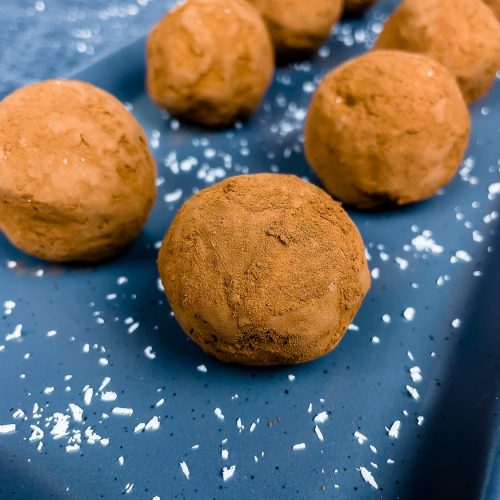 Schoko-Kokos Haferbällchen
